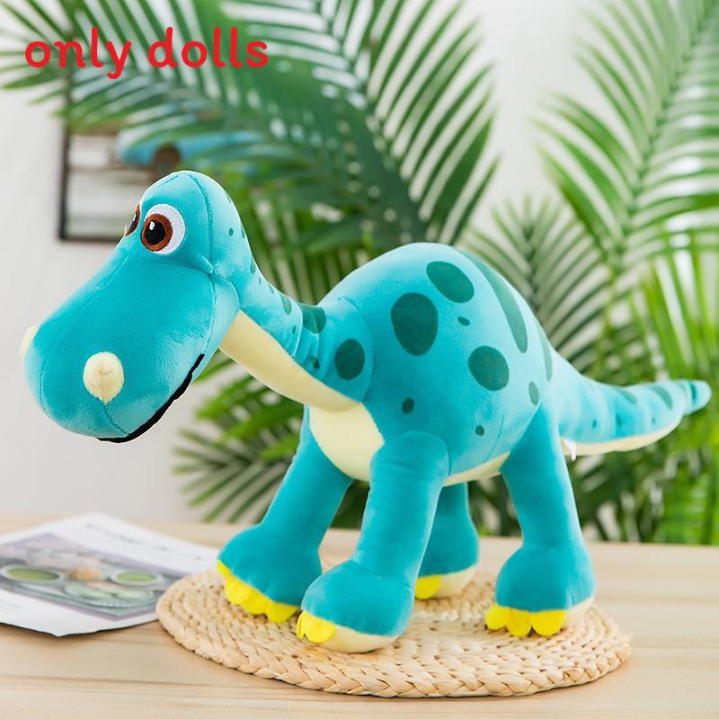 

Plush Dinosaur Longneck Toy With Pp Cotton Material For Kids Playroom Decor синій