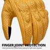 Motorcycle Gloves Breathable In Summer And Warm In Winter Off-road Motorcycle Anti Fall Touch Riding Gloves Retro Leather Gloves