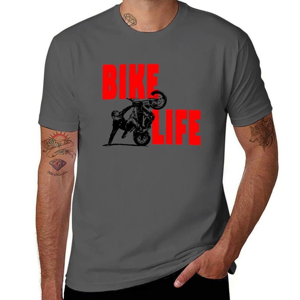 Bike Life TShirt Water Resistant Casual TShirt