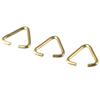 iron Triangle Open Jump Rings gold, silver 15mm Split Rings  Jewelry Accessories