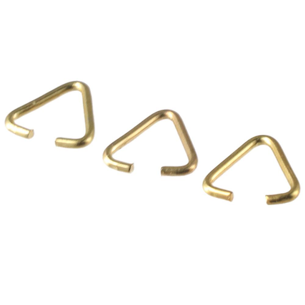 iron Triangle Open Jump Rings gold, silver 15mm Split Rings Jewelry Accessories