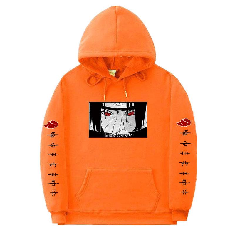Podzim Zima Naruto Itachi Uchiha Pulovr s potiskem Unisex Mikina Pulovr s dlouhým rukávem