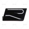 3D metal materail car new R rail front grille badge emblem stickers for VW Volkswagen SAGITARE ARTEON POLO MK GOLF 8 accessories