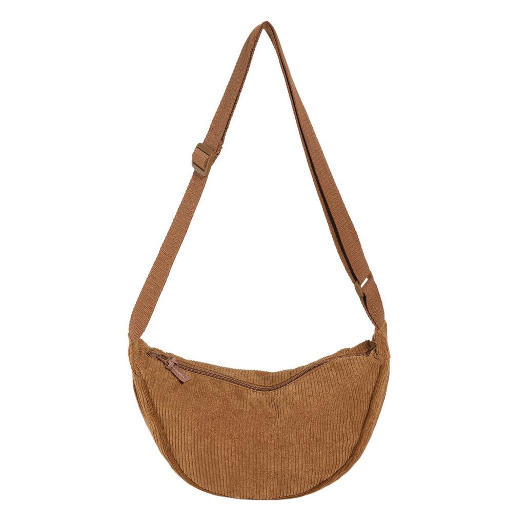 Corduroy Duffelbag im Urban Style mit Reißverschluss für den täglichen Gebrauch
