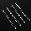 30PCS Acrylic Transparent Small Clear Crystal Strands Gems Bead Curtain for Light Pendant Wedding