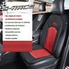 Housses de sièges - s-race - rouge - universel - compatible airbag - 103x47cm