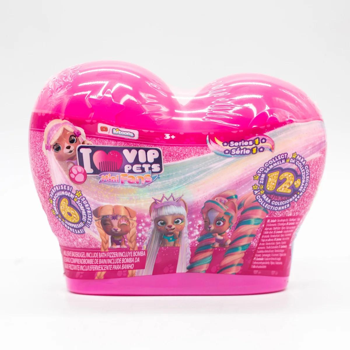 

Я ЛЮБЛЮ КУКЛЫ VIP PETS Игрушка Коллекционировать Милый Котенок Щенок Животные Слепая Коробка Парикмахерская Макияж Девочки Подарки на День Рождения