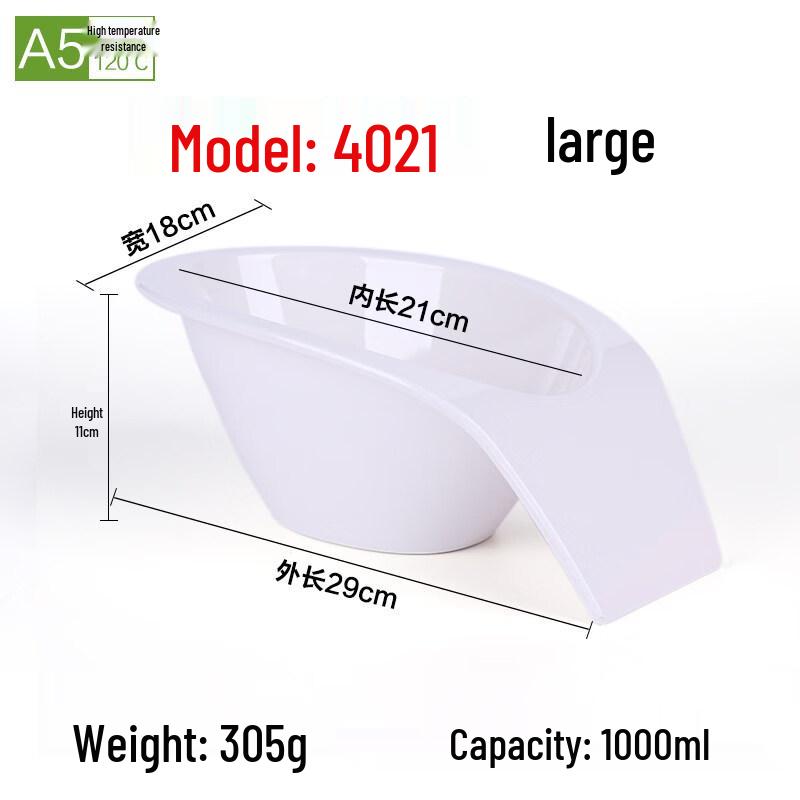 Jingbaodi Melamine Hot Pot Serving Bowl Set