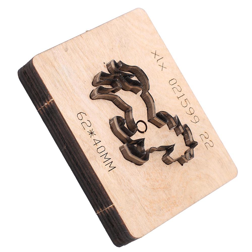 Bull Head Shape Punch Cutter Alloy Steel Craft Tool DIY Leather Cutting Die  For Leather Craft