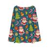 Women's Fashionable Oversized Knitwear Long-Sleeved Christmas Print Top