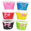 Multicolors Children Bicycle Storage Hand Woven Bowknot Bag Rear Cycling Basket  Bike Basket