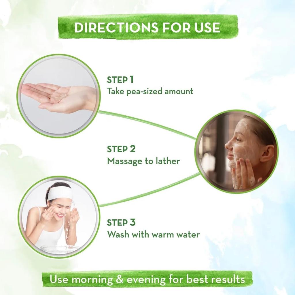 Mamaearth Vitamin C Face Wash With Turmeric For Glowing Skin Brightening Cleanser 100ml