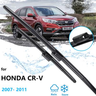 Pro Honda CR-V CRV CR V MK3 RE1 RE2 RE3 RE4 RE5 RE7 2007~2011 Sada předních zadních stěračů Čelní sklo Čelní sklo Okno