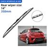 3PCS For SEAT Ibiza 6J 2008-2012 24"+16"+14" Front Rear Wiper Blades Windshield Windscreen Window Cutter Accessories 2011 2012