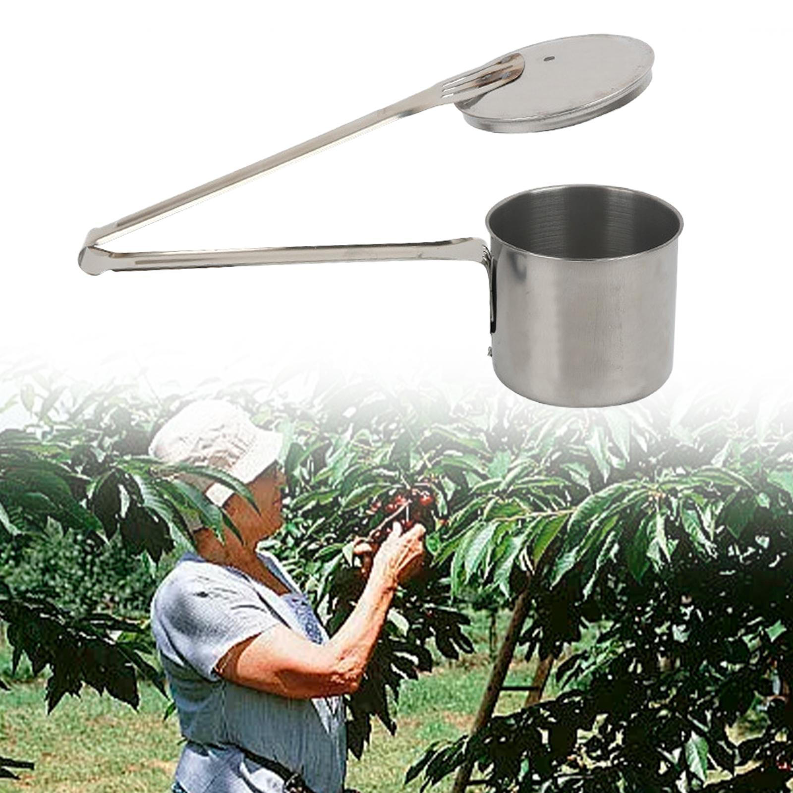 

Ручной сборщик фруктов Совок для сбора фруктов Удобный для захвата, легко чистится Сборщик ююбы Large