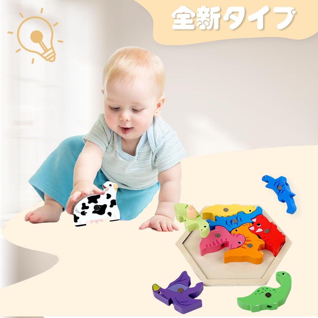 Shinse Wooden Shape Matching Puzzle for Children Ages and Montessori Brain Fingertip Early Educational Shape and Geometry English Language Boys and