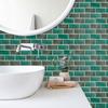 6pcs PVC Wall Stickers Peel and Stick Peel Stick Wall Decals Tile Stickers  Interior Decoration