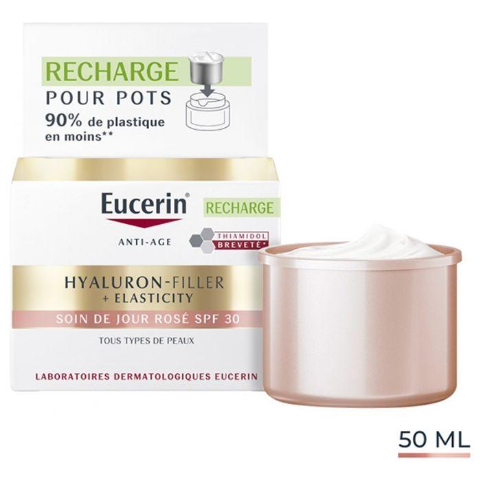 Eucerin Hyaluron-Filler + Elasticity Rose Day Care SPF30 Anti-Age Recharge 50 Ml