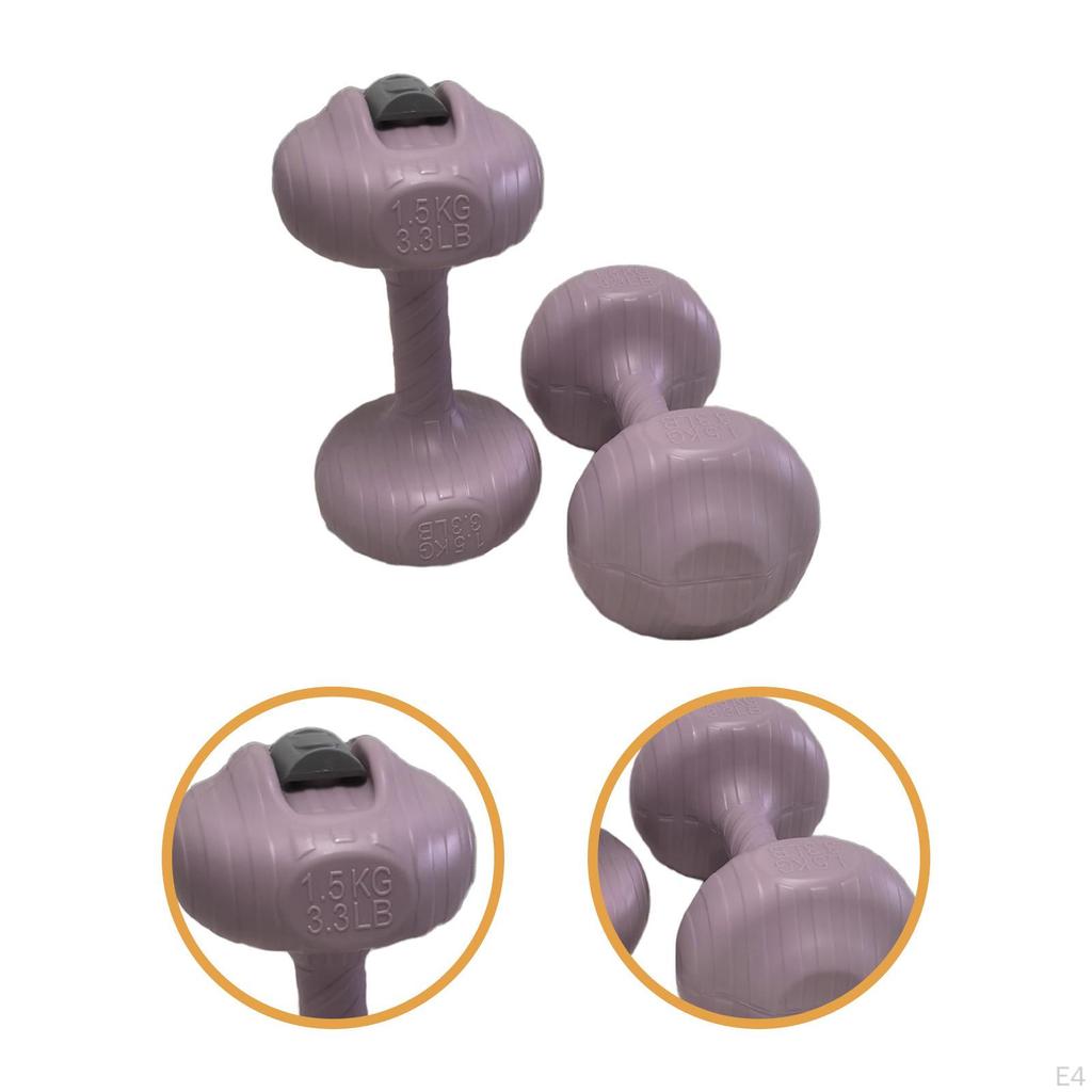 2 Multifunctional Water Dumbbells for Strength Training, Ideal Children In Gyms And
