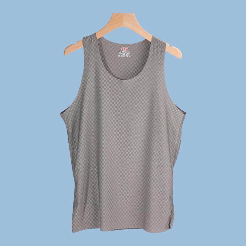 

Мужская бесшовная спортивная майка LangSha из ледяного шелка