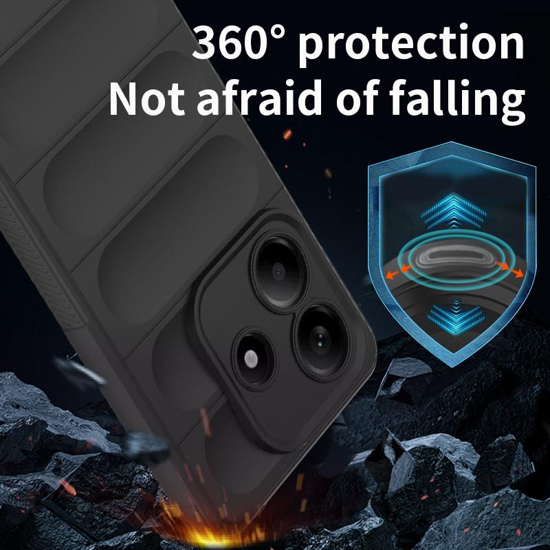 For Redmi Note 14 Cover For Redmi Note 14 11 12 13 Pro Case Rubber Shockproof Soft Silicone Protective Bumper For Redmi Note 14