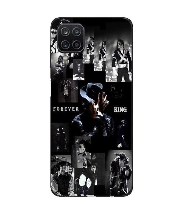Coque Maniacase Pour Samsung galaxy A12 Michael Jackson Forever King
