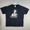 Anchorman Ron Burgundy Ich bin eine ziemlich große Nummer T-Shirt für Erwachsene Größe L Schwarz Herren