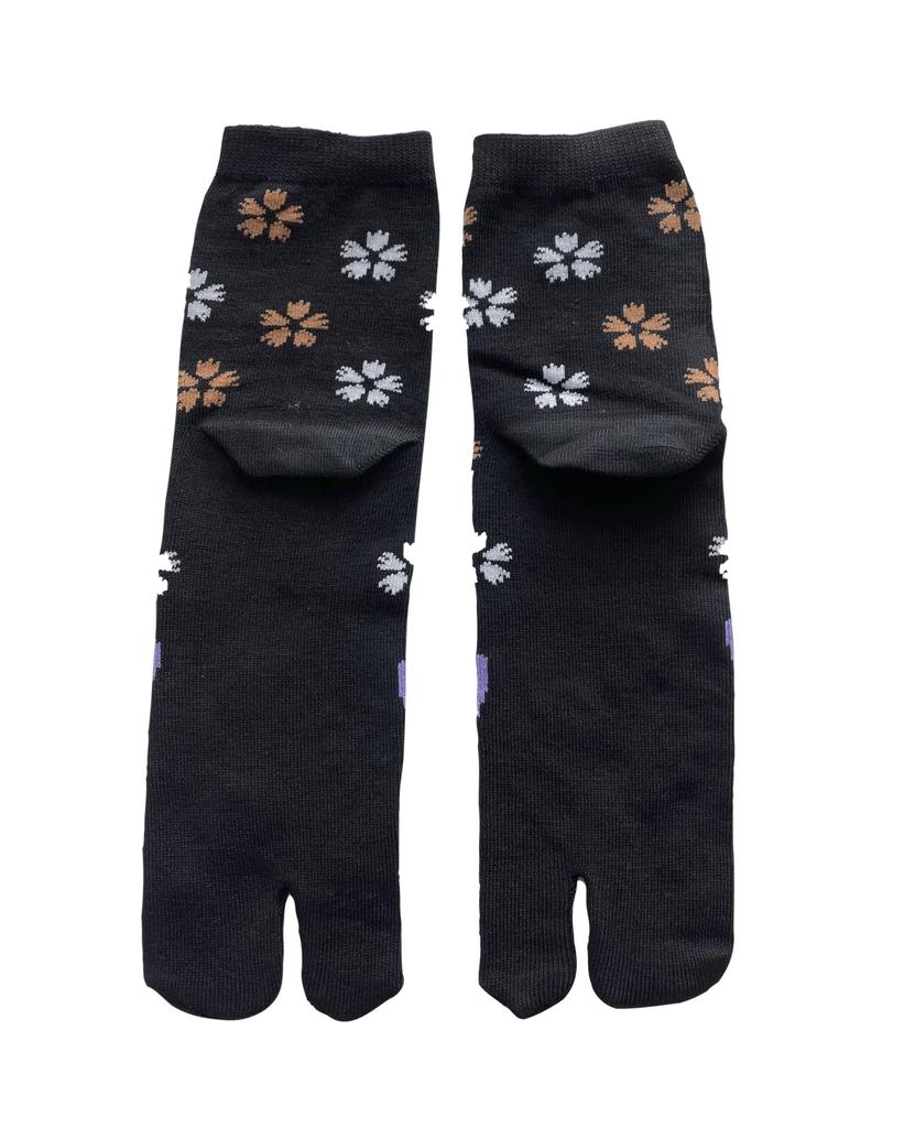Cotton Blend Tabi Socks with Japanese Cute and Summer Short Sneaker Size B12 Women's Patterns, Stylish, Socks, 10-Pair Set,