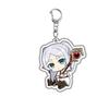 Keychain Frieren Acrylic Keychain Frieren Himmel Heiter Cartoon Pendant Anime Keychain Cartoon Keychain Anime Pendant Keychain