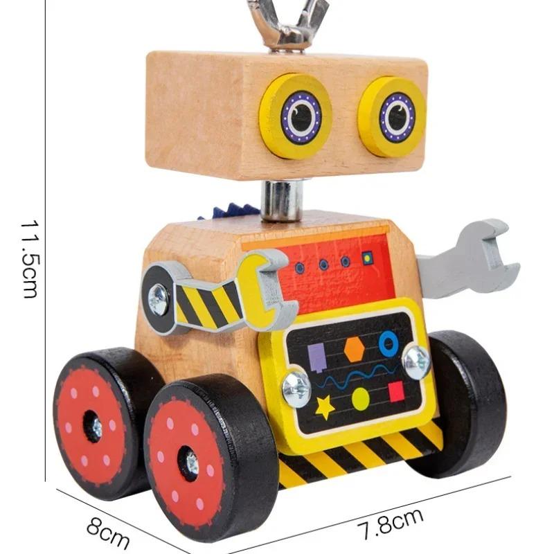 Robot Building Blocks 1PCS Children's Early Education Educational Toy Model Three-dimensional Nut Assembly Combination