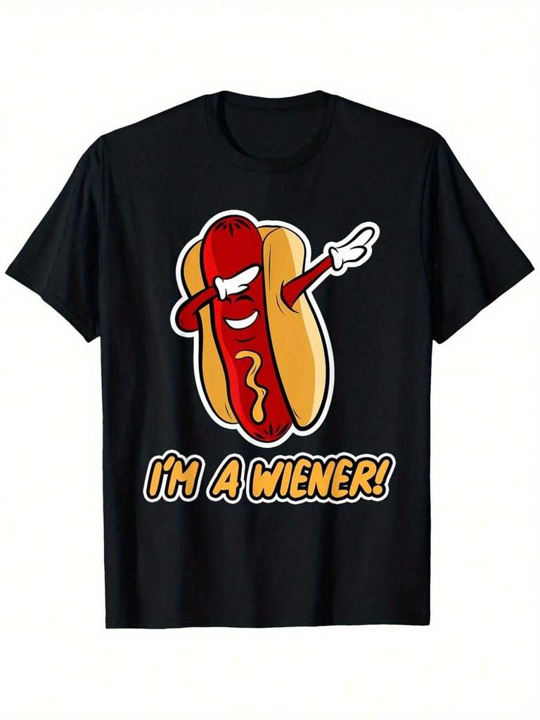 Hot Dog I'm A Viennese Printed T-Shirt, Unisex's Printed T-Shirt