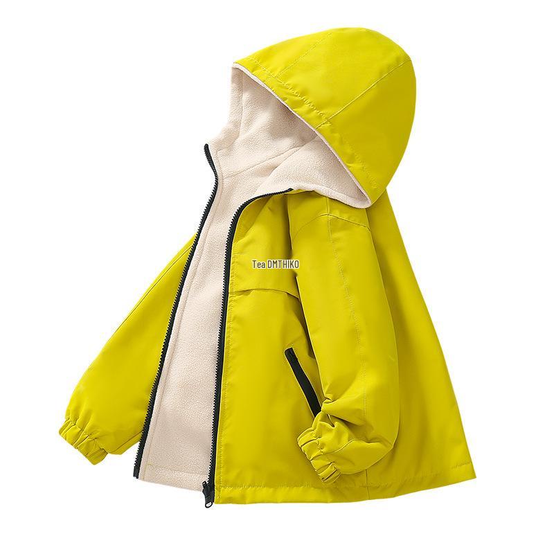 Boys' Stylish Double-Sided Winter Jacket 2026 - Thick, Handsome, Medium to Large Sizes