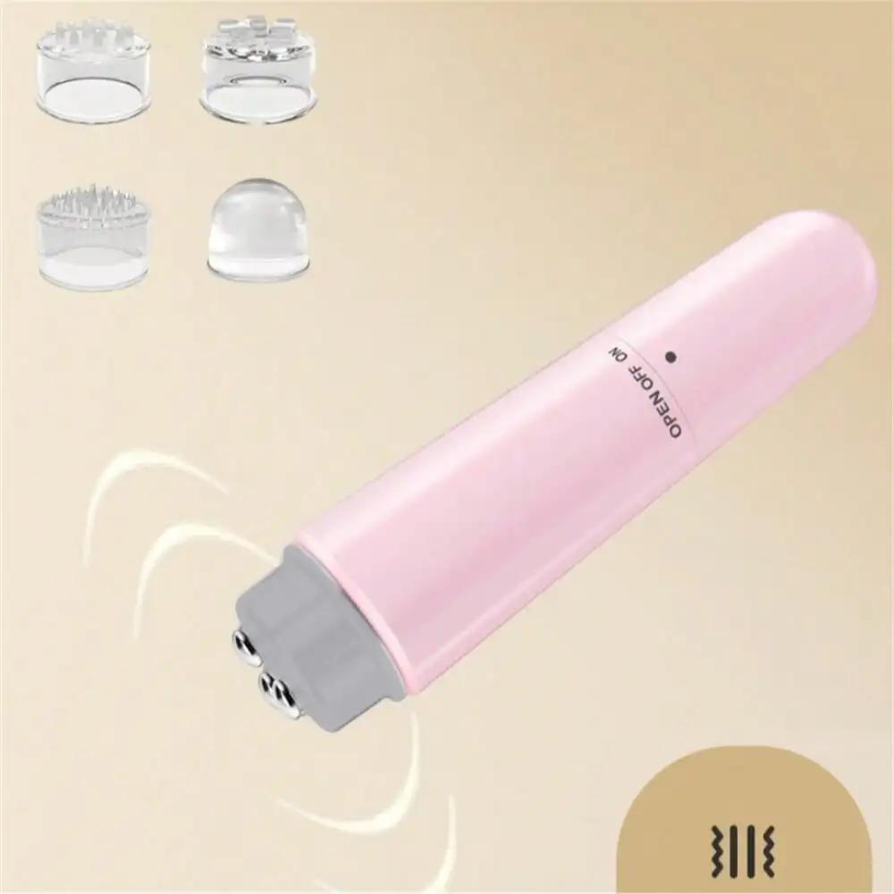 Mini Electric Eye Massager Vibrating Beauty Device, 4-In-1 Portable Facial Muscle Massager