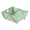 Drain Basket, Fruit Basket, Multifunctional, Foldable, Portable Plastic, Large Capacity, Raised Tiptoe, Vegetable Basket