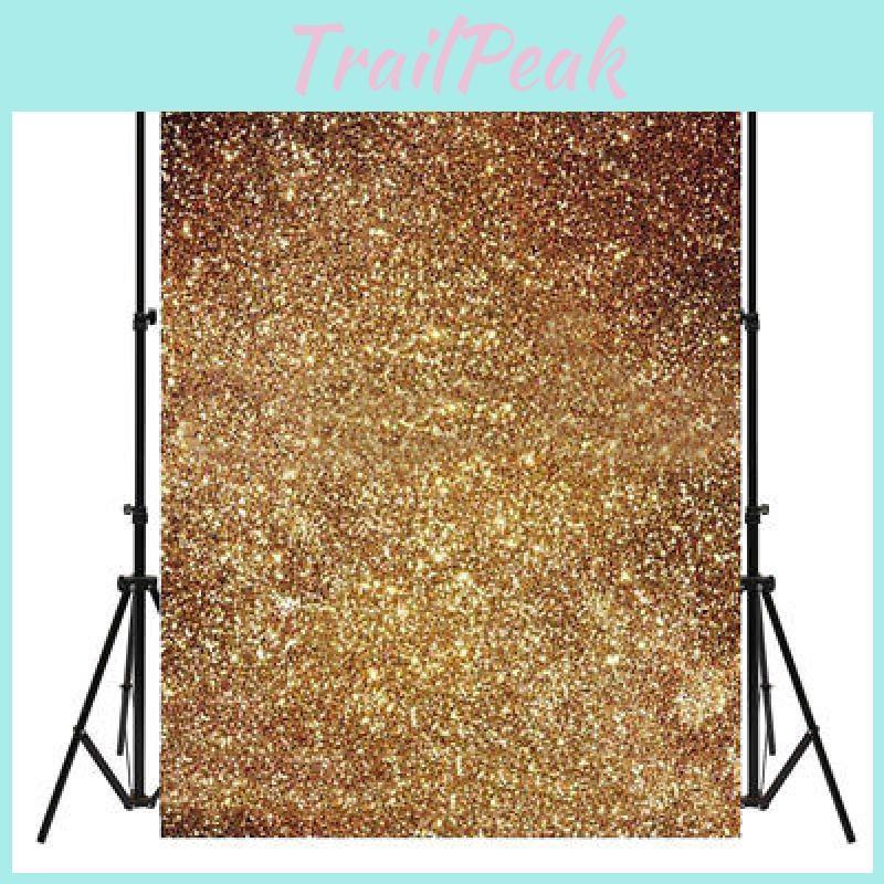Studio Golden Glitter Photography Backdrop Prop Tools For Wedding Christmas