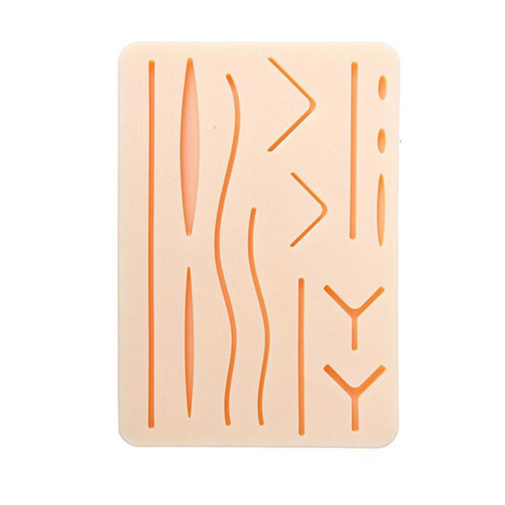 Skin Suture Practice Training Pad Reusable Suture Practice Fake Skin Module Medical Suture Teaching Gadgets Accessories