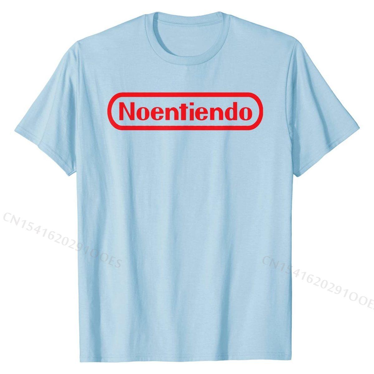 

No Entiendo Shirt, Funny Gamer s Shirt For Spanish Speakers T Shirts Casual On Sale Cotton Tops Shirts Camisa for Men S