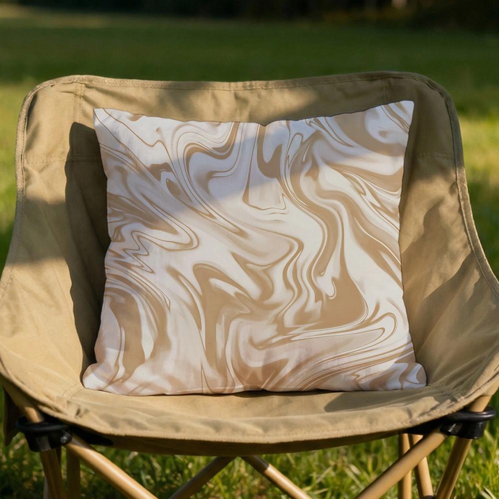 soft water ripple Cushion Cover Soft Reversible Durable Pillow Cover MultiScene Use for Home Car Daily Comfort