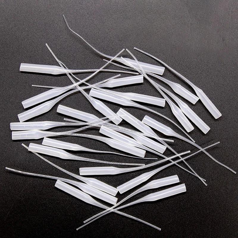 Glue Tips, 100pcs Plastic Glue Micro-Tips Glue Extender Precision CA Glue Applicator for Arts Crafts Hobby Projects Guitar