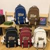Harajuku Casual Alphabet Student Schoolbag Spring New Simple Large-capacity Junior High School Student Backpack