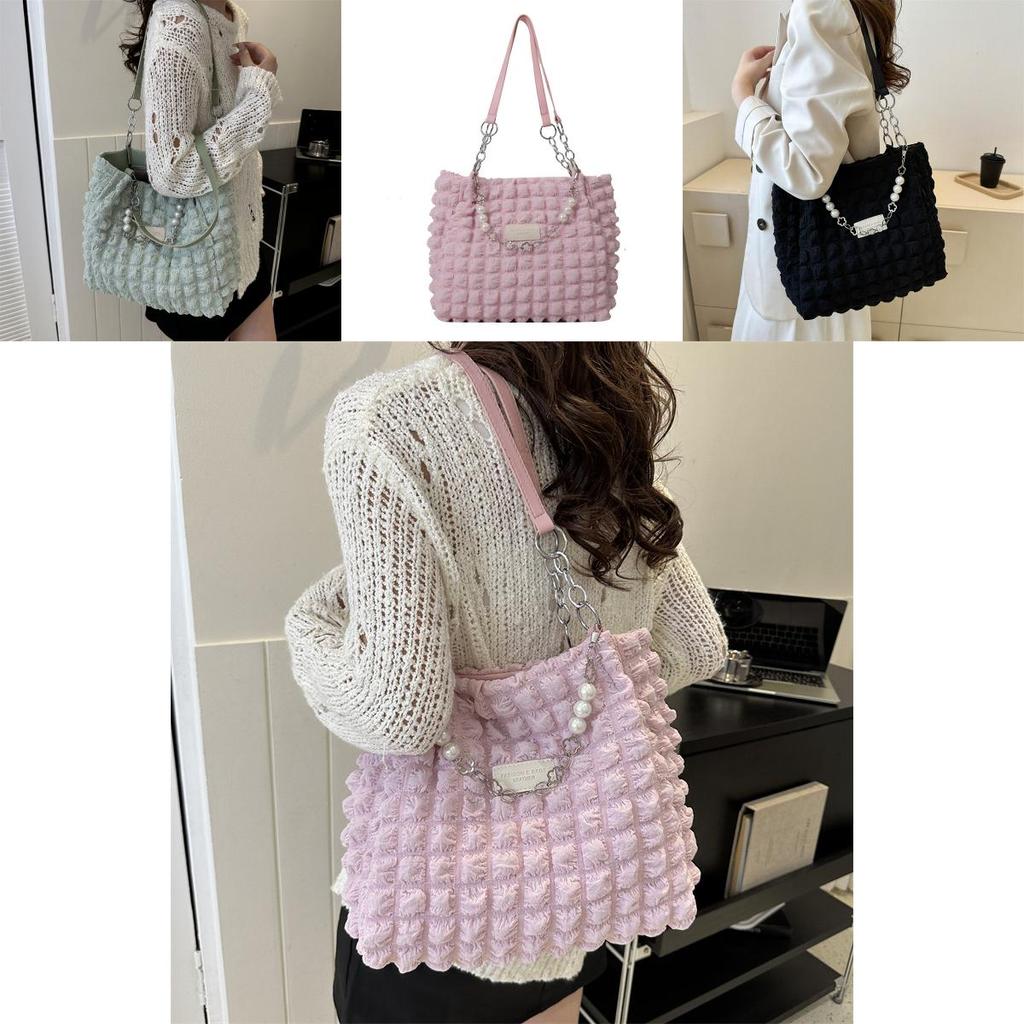 Trendy And Minimalist Tote Bag For Women With Retro Design And Large Capacity