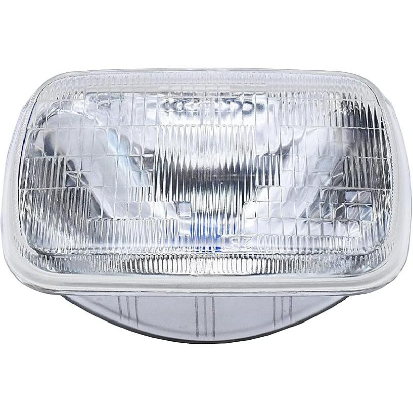 H6024 Super Vision Crystal Headlight, Halogen Sealed Beam Headlight, (7"" ROUND, 178MM) (110/130W), Replaces# H6024