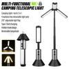 High Bright LED Camping Light 2 In 1 USB Rechargeable Zoom Camping Lantern\Flashlight with Stand Base Emergency Camping  Lamp