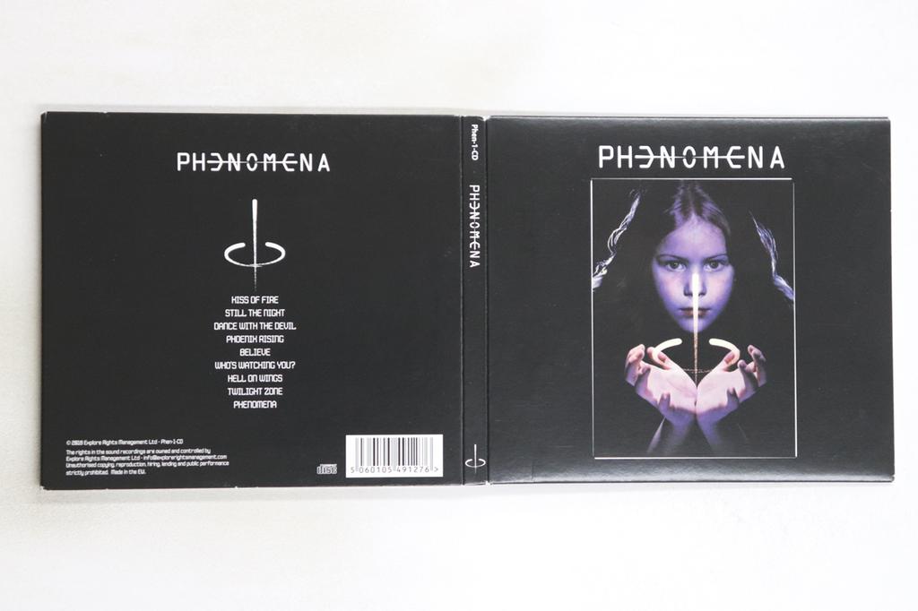 CD PHENOMENA - Phenomena PHEN1CD EXPLORE RIGHTS  2018 UK Rock Used