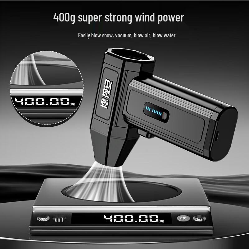 Lingyang Brushless Handheld Turbo Fan Blower/Vacuum CN plug (adapter included)