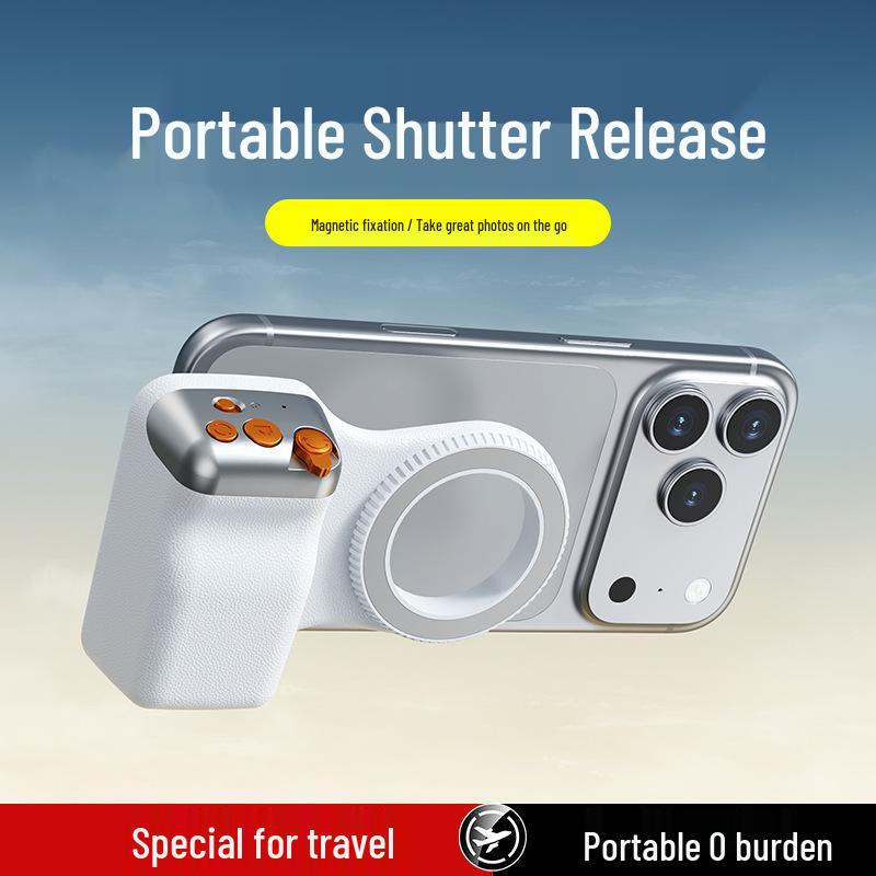 Magnetic Camera Handle & Remote Control Stabilizer for Mobile Phones - Portable Outdoor Zoom Photography Aid