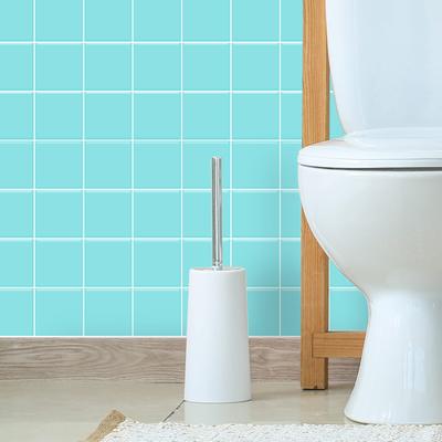 Tile Seal Mosaic Tile Wall Sheet 3D 25cmx25cm Horizon Blue Set of Kitchen Sticker Wallpaper Tile Heat Resistant Waterproof Stain Resistant Renovation