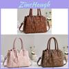 Casual Single Shoulder Bag For Daily Use With Internal Zipper Pockets And Soft Structure