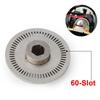 Optical Encoder Simulator 30 Slot 60 Slot for For LOGITECH G25 G27 Racing Steering Wheel Upgrade 304 Stainless Steel Material