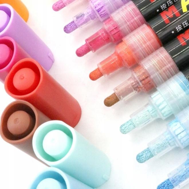 Marker akrylowy 1-2 mm żółty neon 3993 A'6